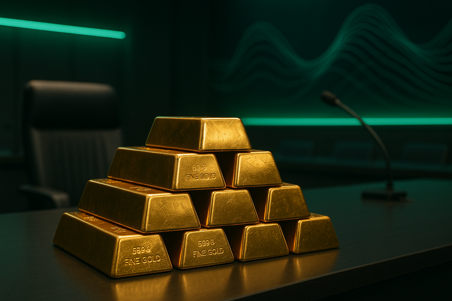 Harga Emas Capai Rekor Tertinggi Baru di $3.500 
