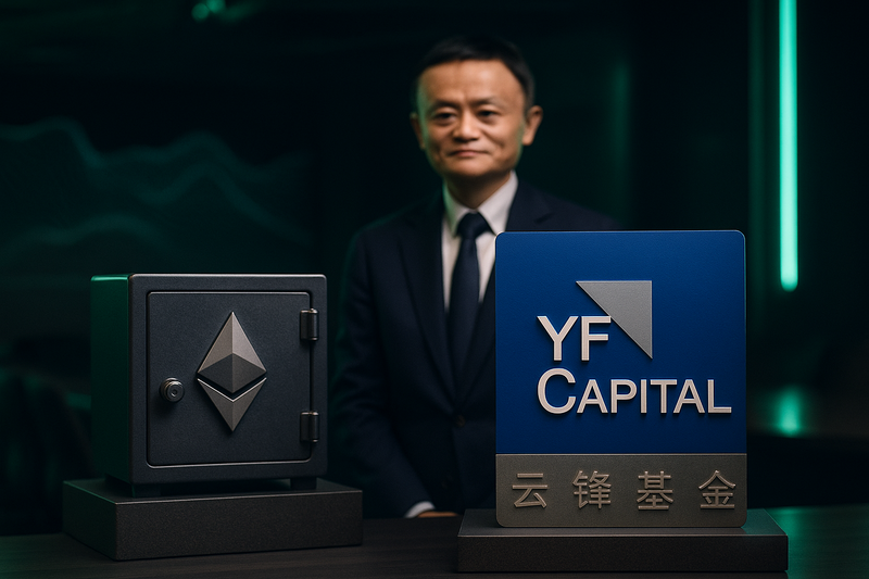Yunfeng Financial yang Didukung Jack Ma Beli 10.000 ETH Senilai $44 Juta