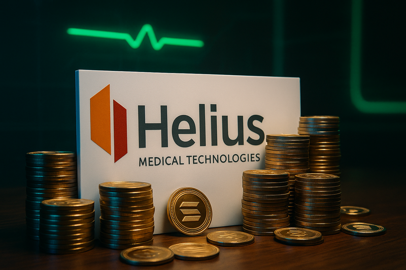 Saham Helius Medical Melonjak 250% Setelah Galang $500 Juta Untuk Beli Solana