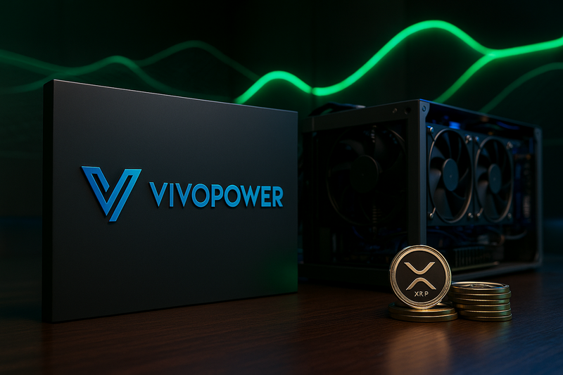 VivoPower Siap Borong XRP Dengan Diskon Hingga 65% Lewat Strategi Pertambangan Aset Digital